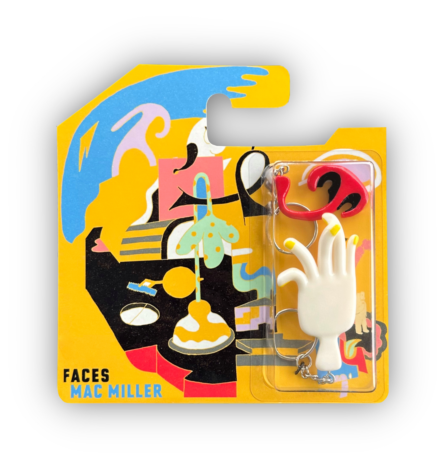 Mac Miller - Faces Keychains